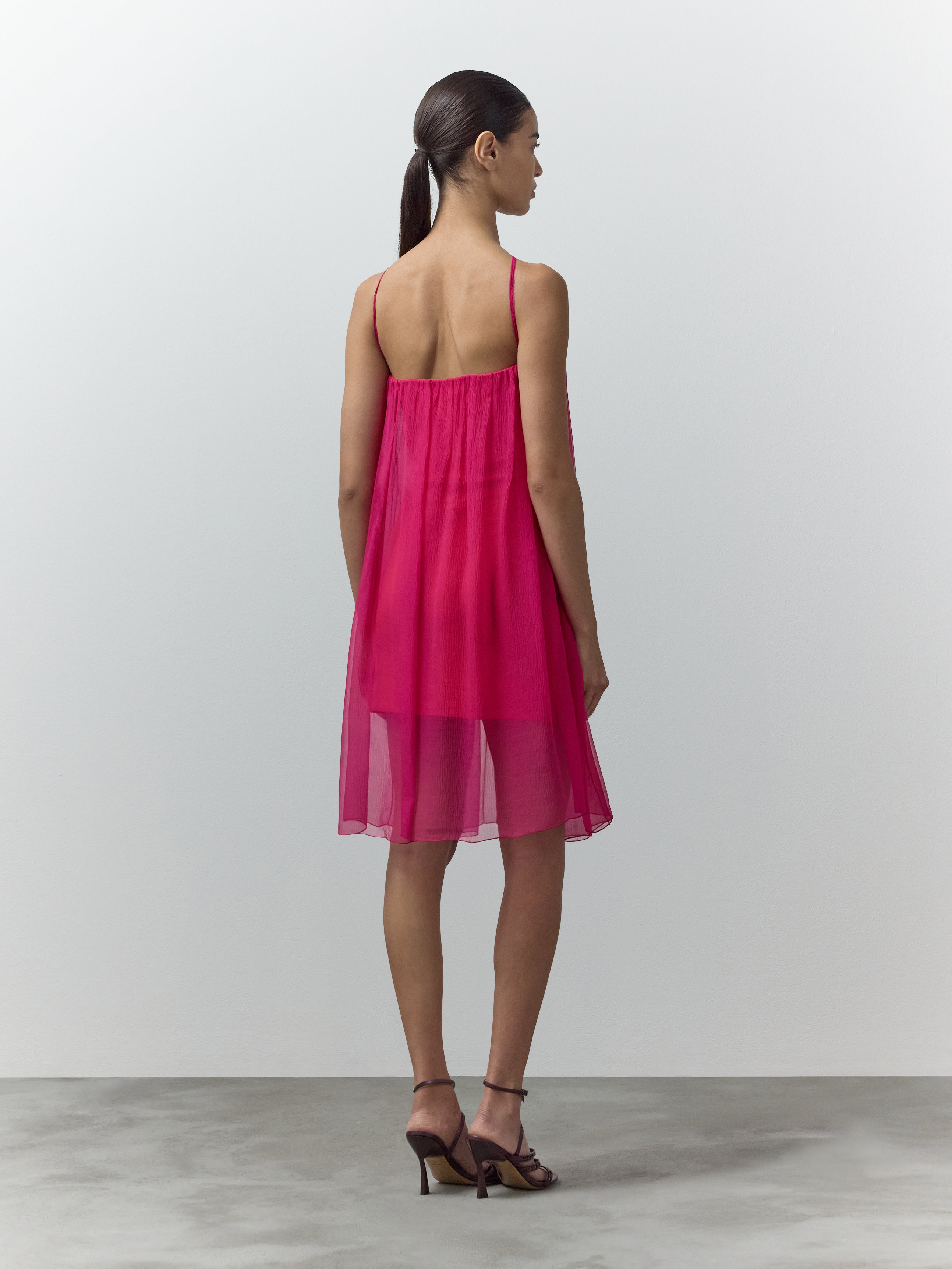 maya halter neck dress Maya Flared Halter Neck Dress 44