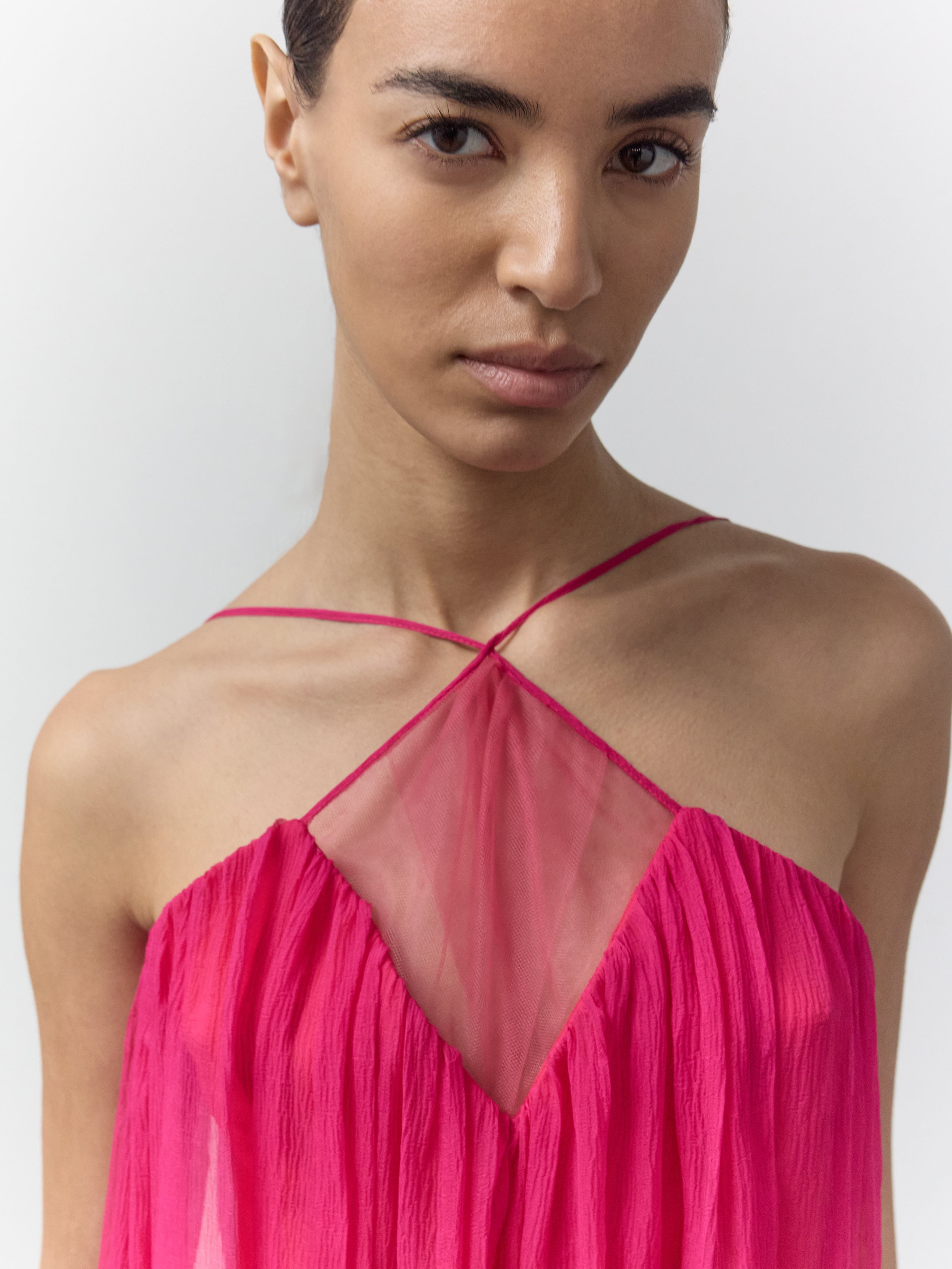 maya halter neck dress Solia